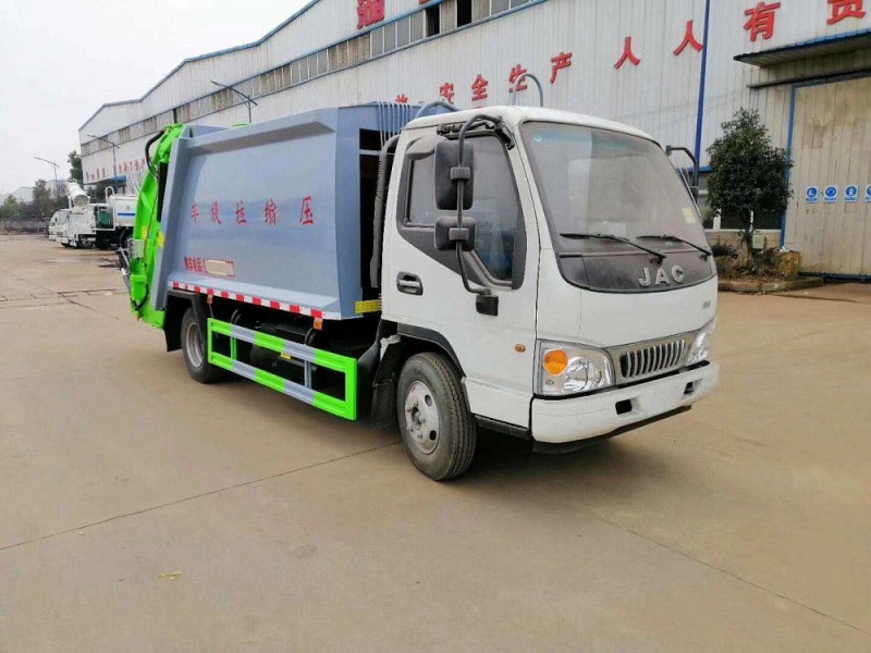 江淮5方壓縮式垃圾車