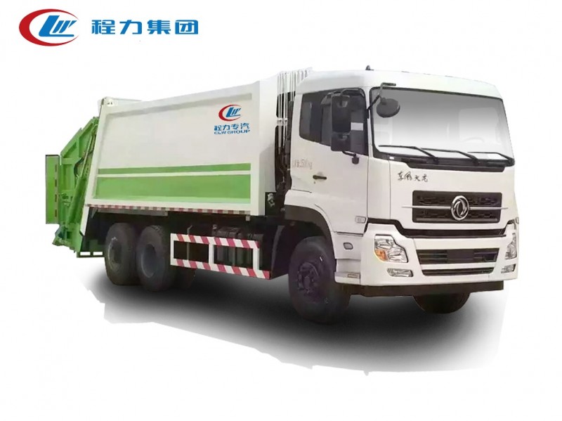 東風(fēng)天龍18方壓縮式垃圾車