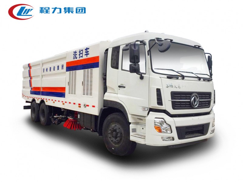 東風天龍后雙橋22方洗掃車