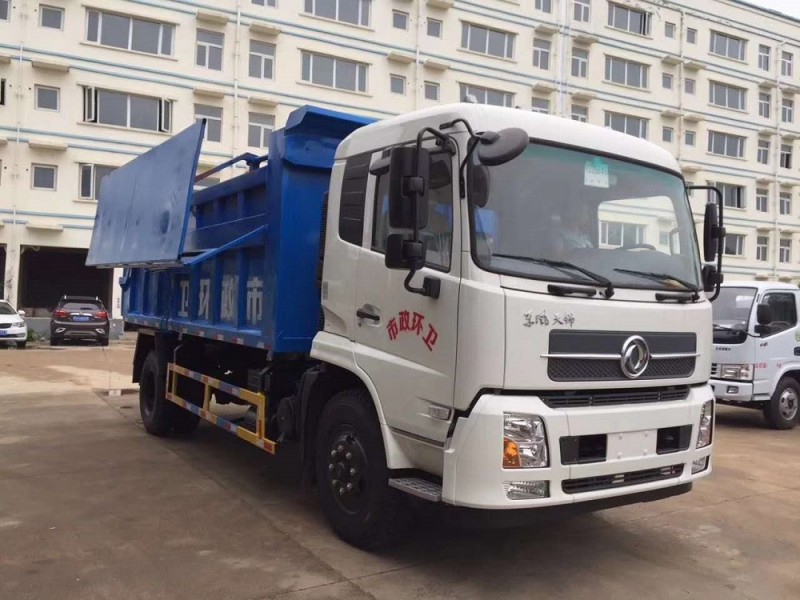 東風天錦15-17方對接垃圾車