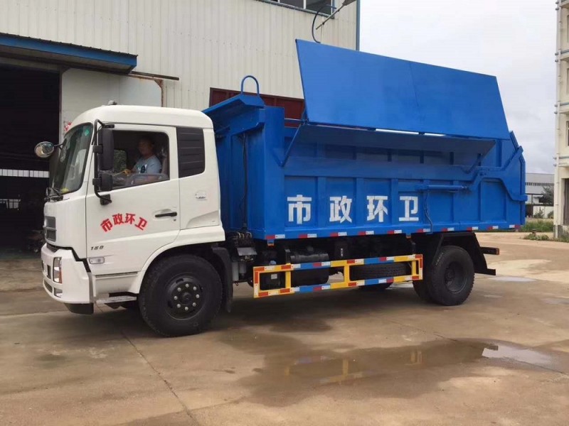 東風天錦15-17方對接垃圾車