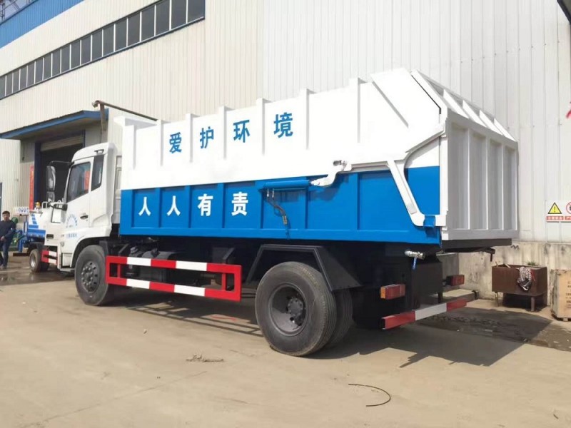 東風天錦15-17方對接垃圾車
