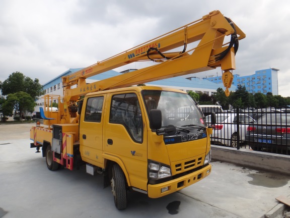 五十鈴雙排座16米高空作業車 五十鈴雙排座16米高空作業車圖片