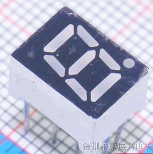 0.28英寸1位數(shù)碼管 共陽(yáng)高亮紅色LED顯示器件詳解